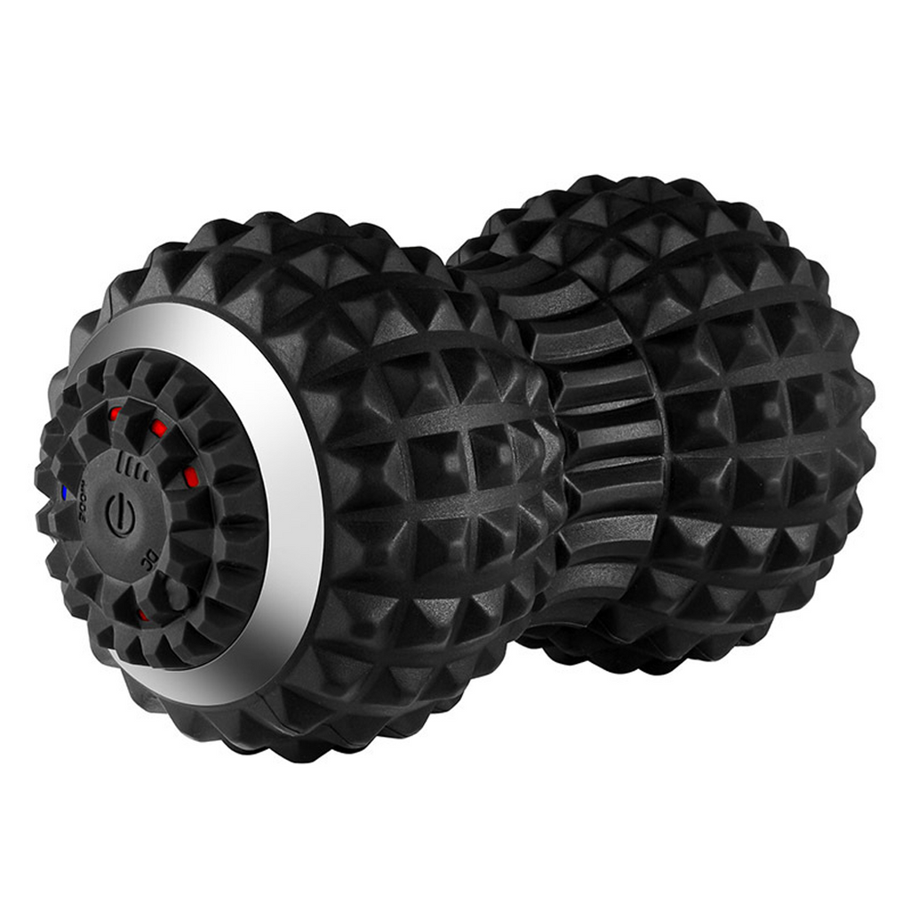 Shift Reset Roller™ vibrating massage roller in midnight black