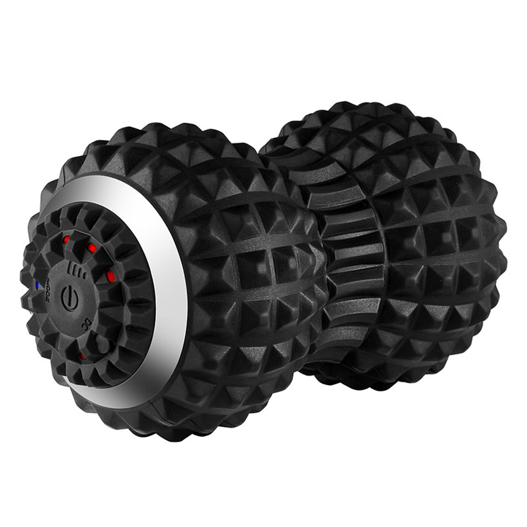 Shift Reset Roller™ vibrating massage roller in midnight black